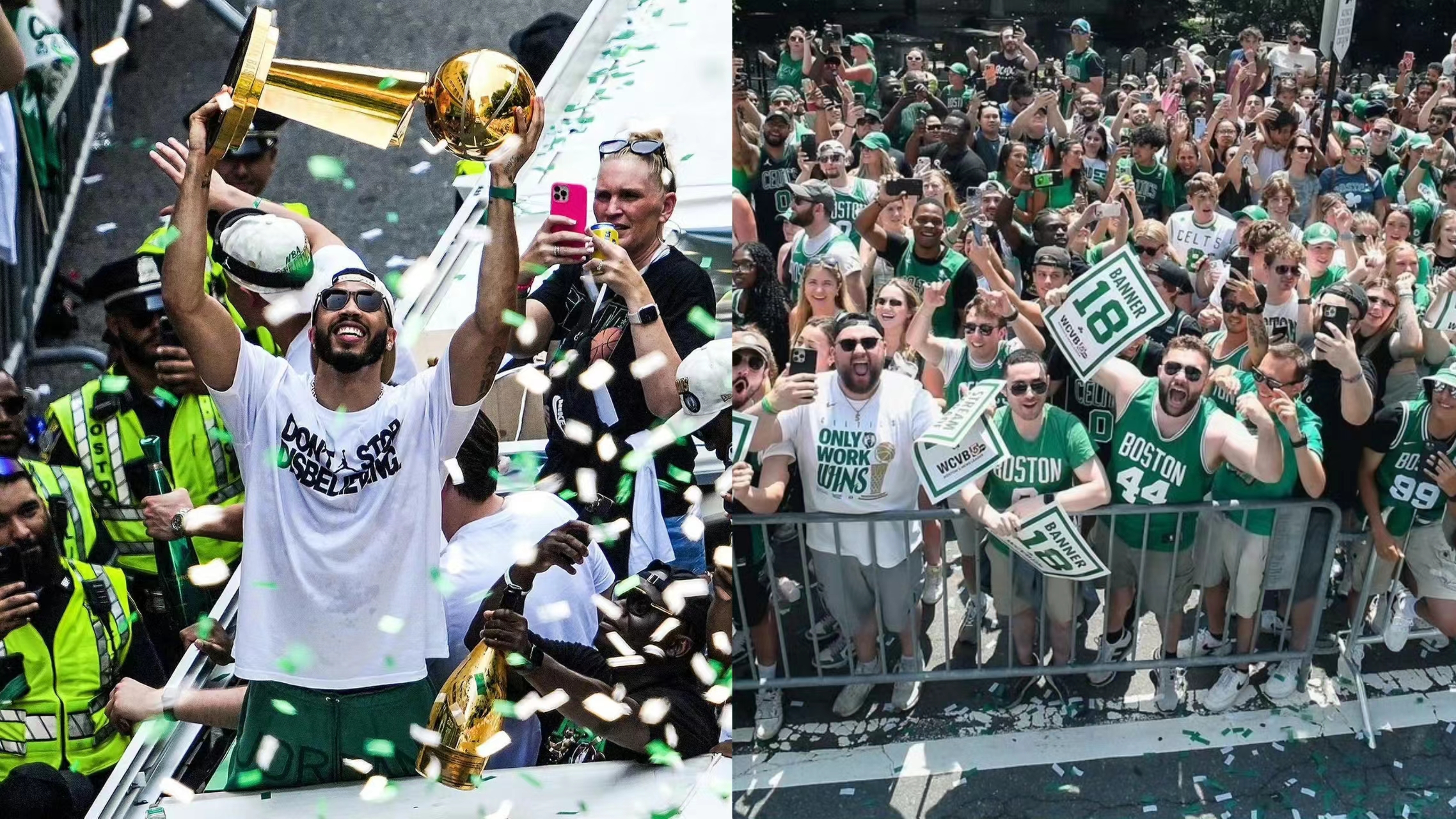 Tag godt imod latteren fra Celtics i dette hav af grønt